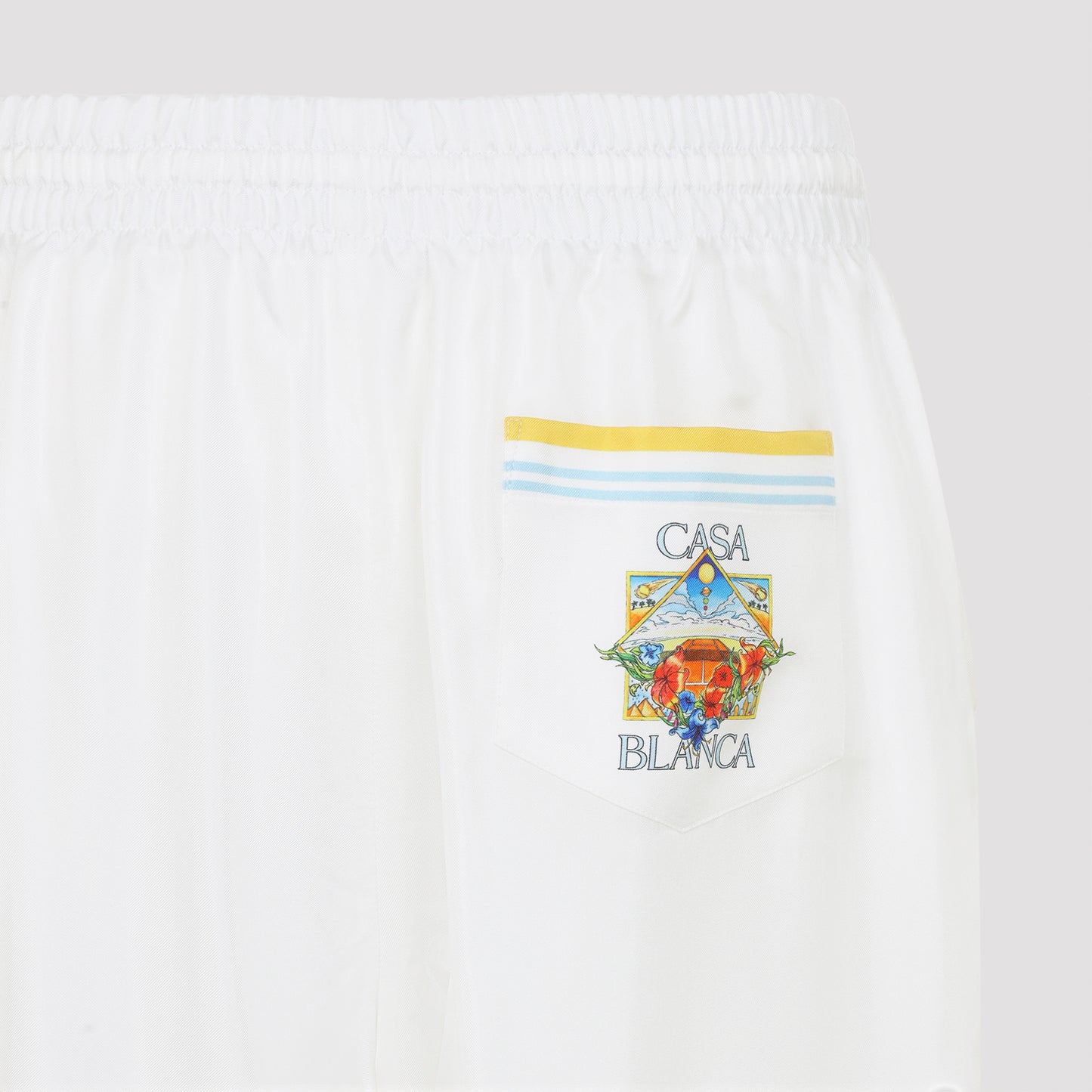 Casablanca Flower Court Icon Shorts Men CASABLANCA
