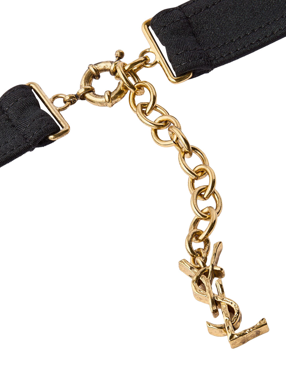 Saint Laurent Women Backless Halter Swimsuit SAINT LAURENT