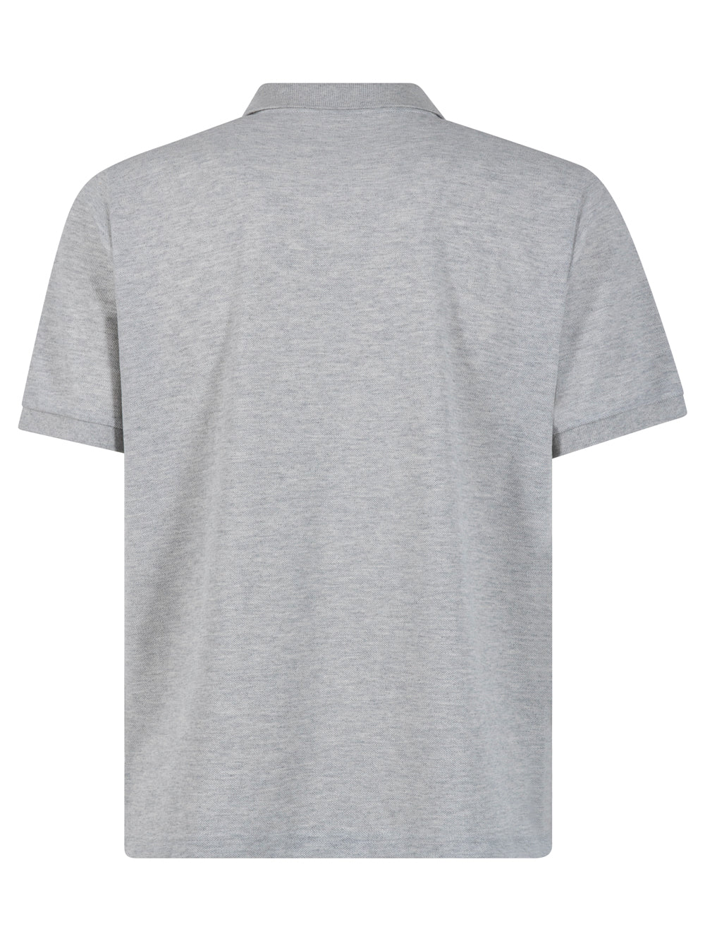 Saint Laurent Men Cassandre Embroidery Cotton Blend Polo Shirt SAINT LAURENT