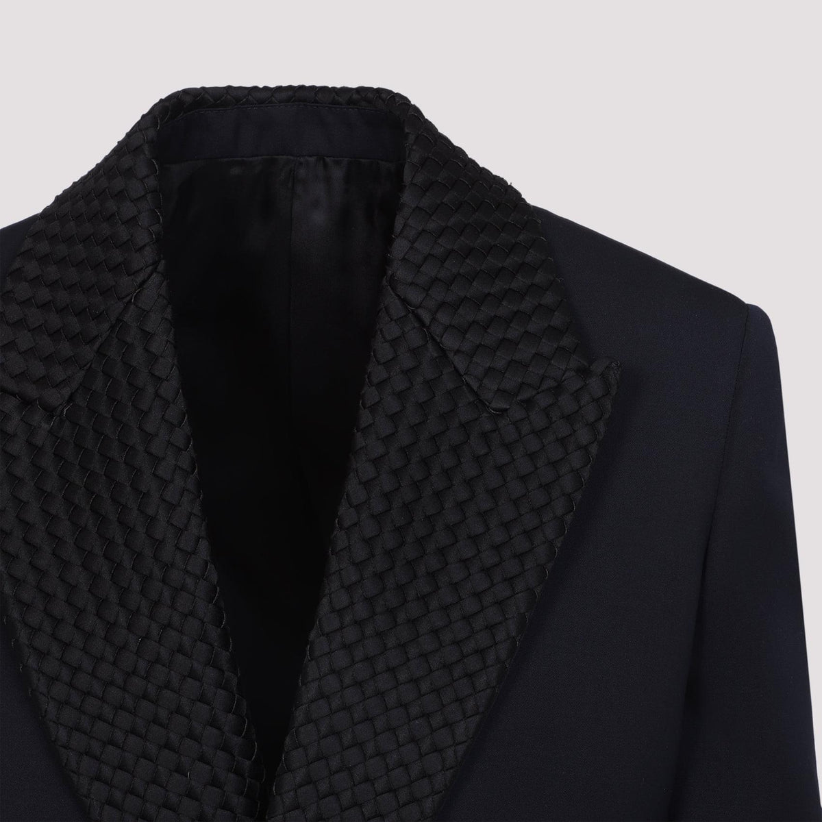 Bottega Veneta Intrecciato Collar Tuxedo Jacket Women BOTTEGA VENETA