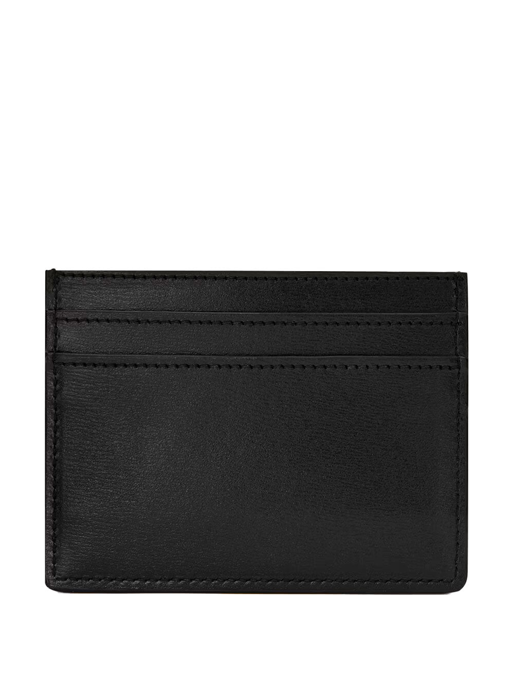 Saint Laurent Men Tiny Cassandre Credit Card Case In Shiny Leather SAINT LAURENT