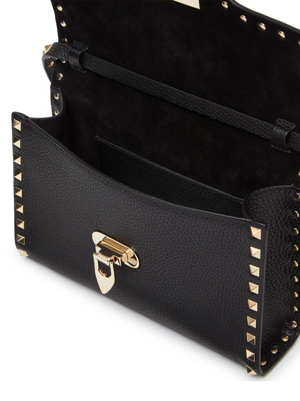 Valentino Garavani Women Rockstud Small Garnet Calfskin Crossbody Bag VALENTINO GARAVANI