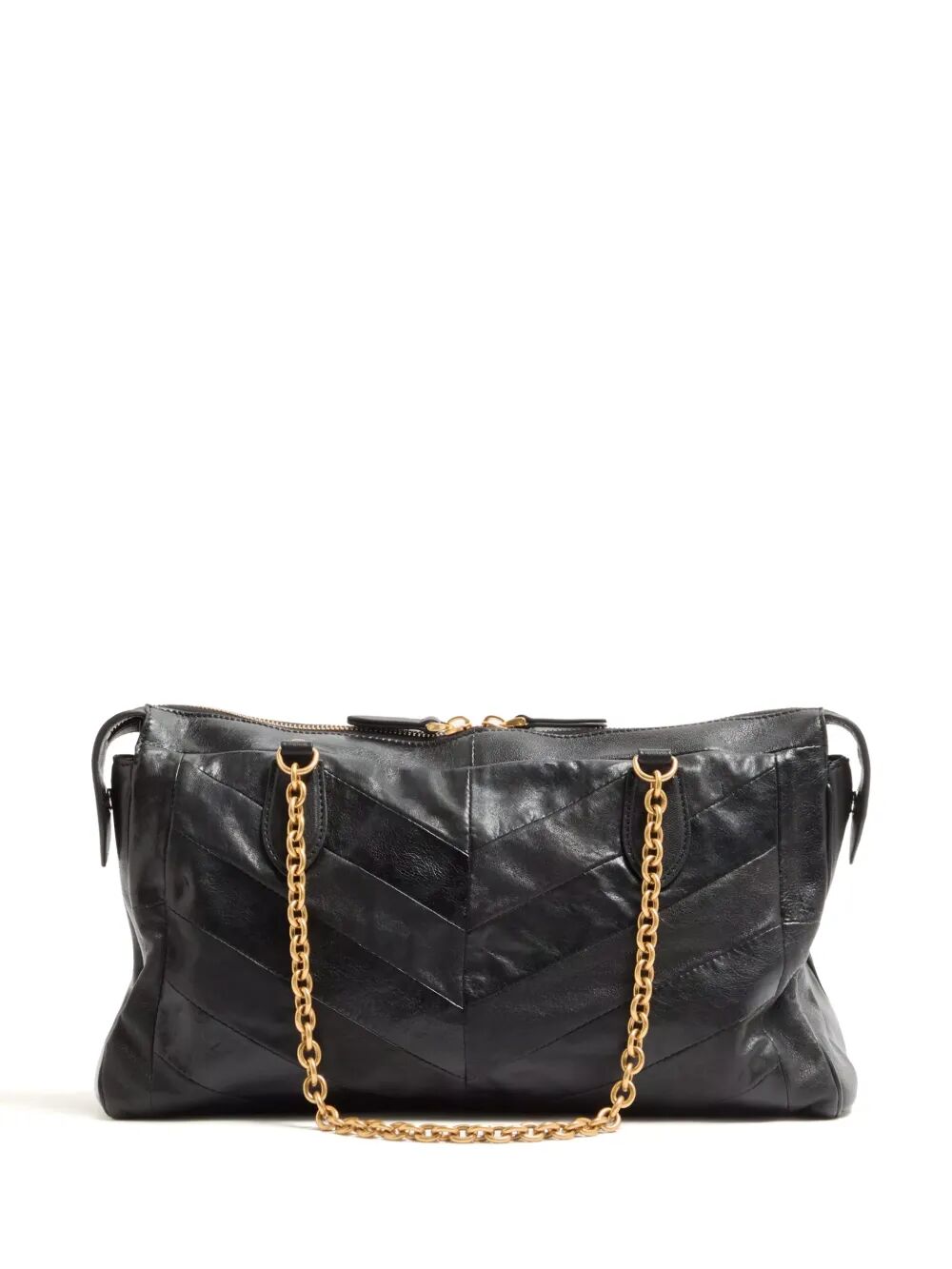Valentino Garavani Women Valentino Garavani Panthea Shoulder Bag In Nappa Leather With Chevron Pattern VALENTINO GARAVANI