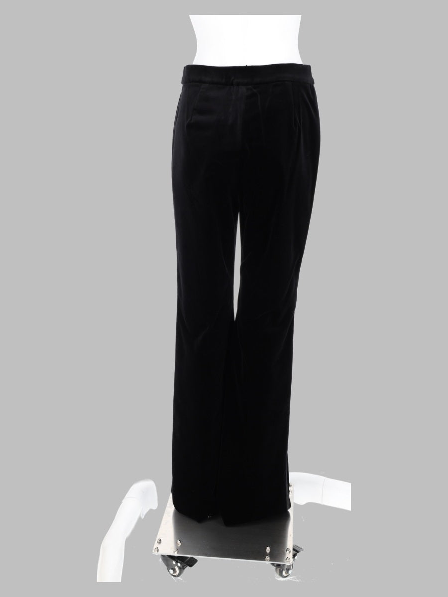 Max Mara Studio Women Pantalone Smoking In Velluto MAX MARA STUDIO