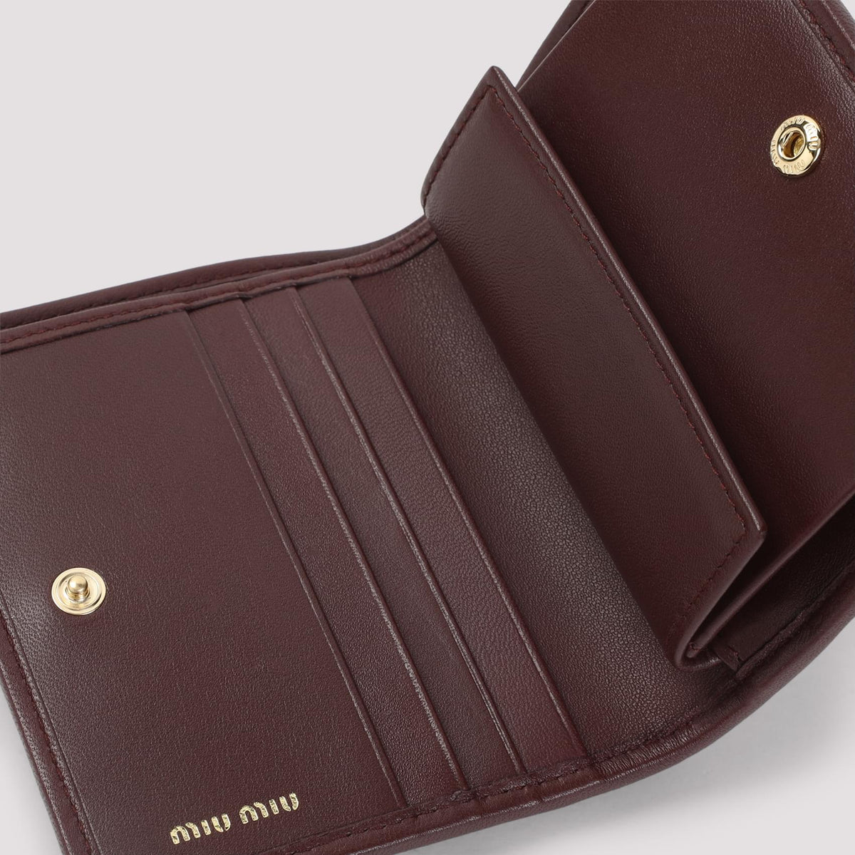 Miu Miu Matelassé Wallet Women MIU MIU
