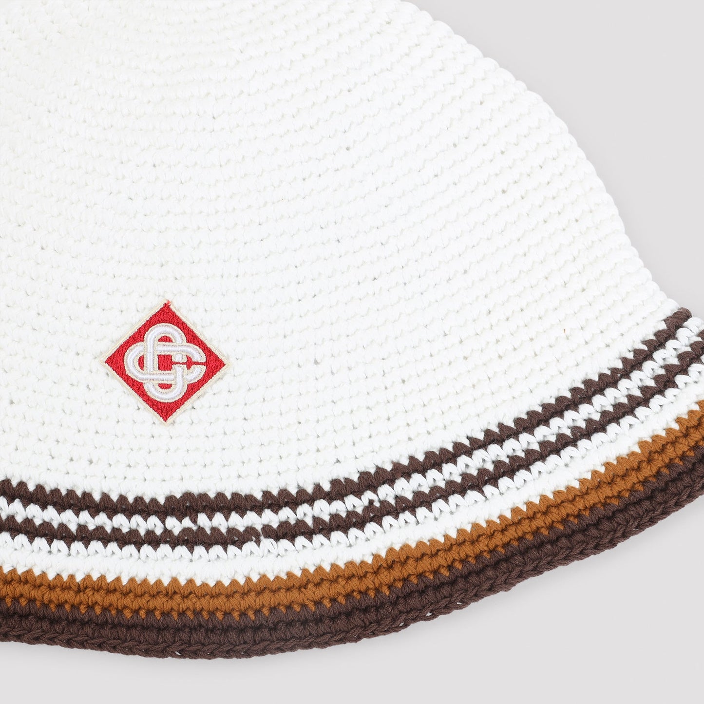 Casablanca Crocheted Bucket Hat Men CASABLANCA