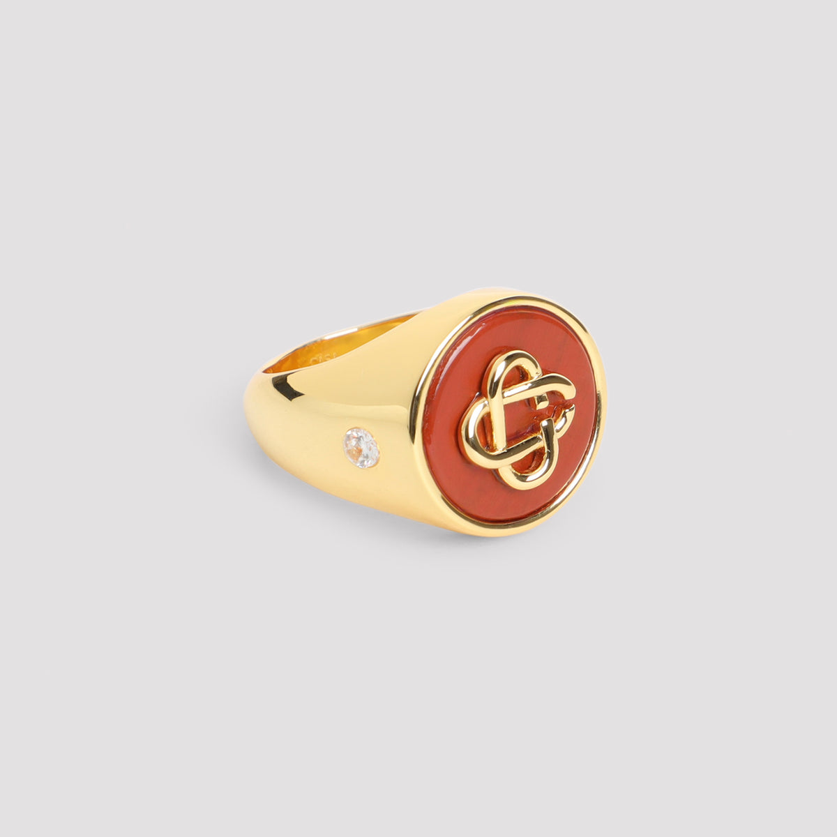 Casablanca Stone Signet Ring Men CASABLANCA
