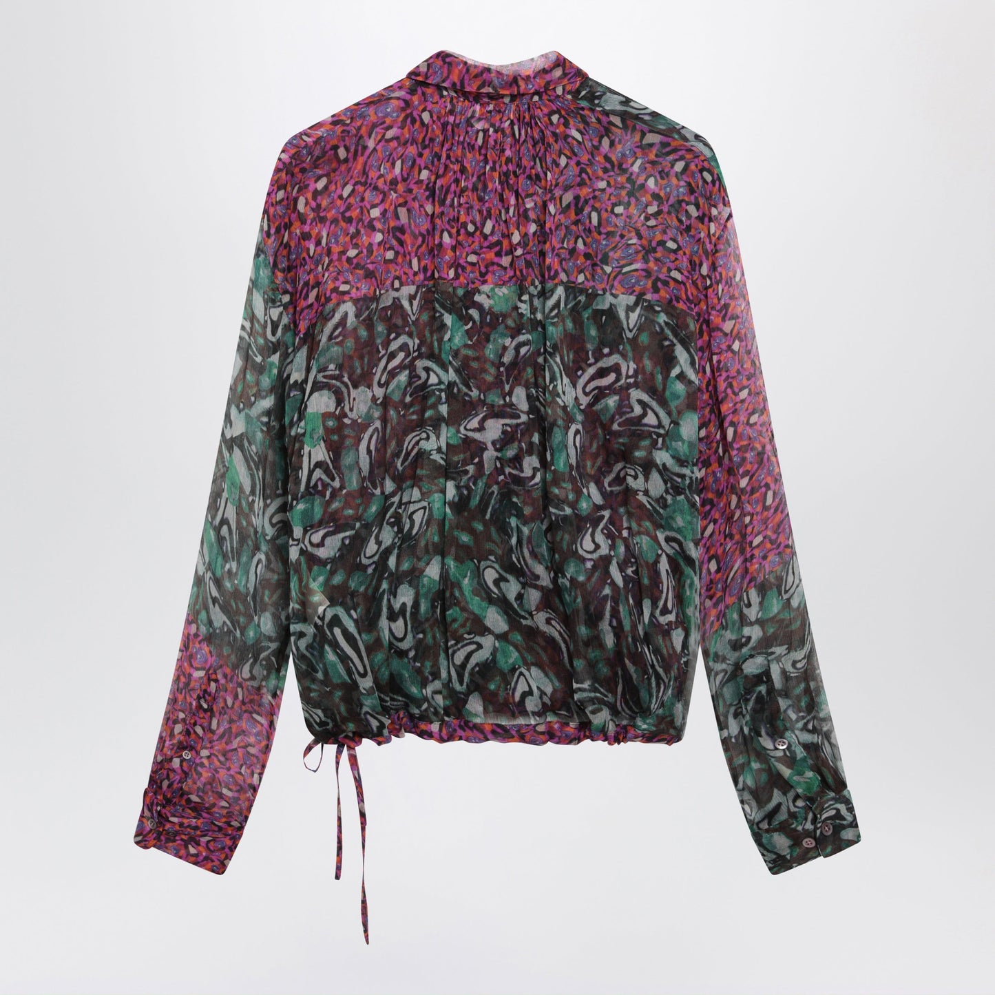 Dries Van Noten Multicolored Silk Blouse Women DRIES VAN NOTEN