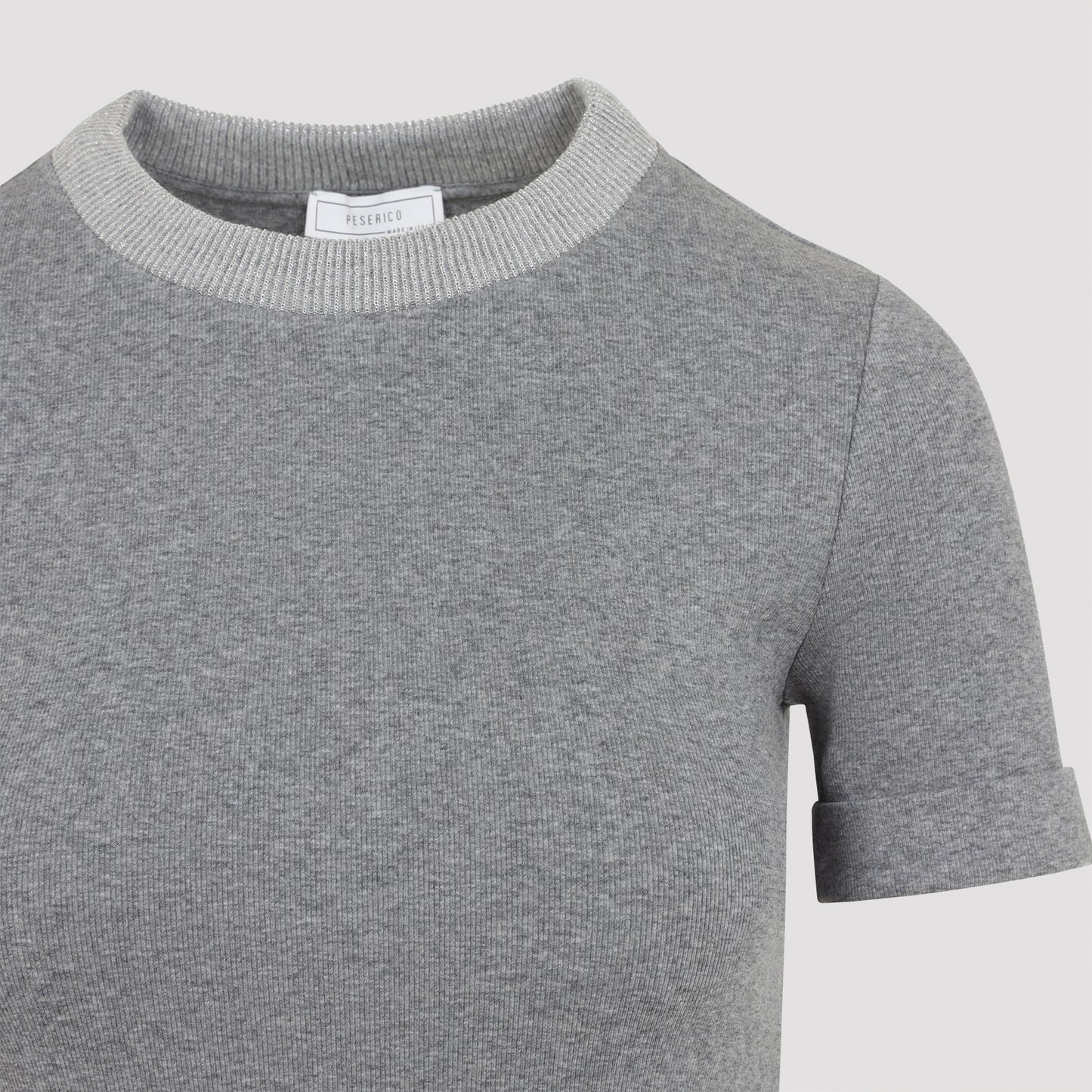 Peserico Rib T-Shirt Women PESERICO