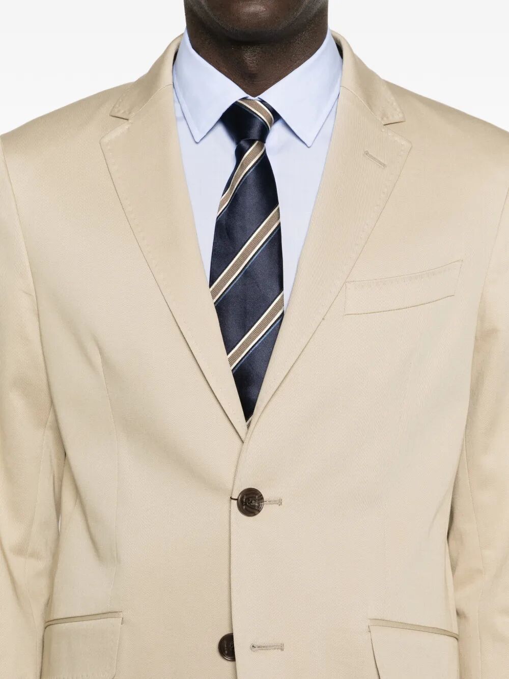 Etro Men Roma Single-Breasted Cotton Blazer ETRO