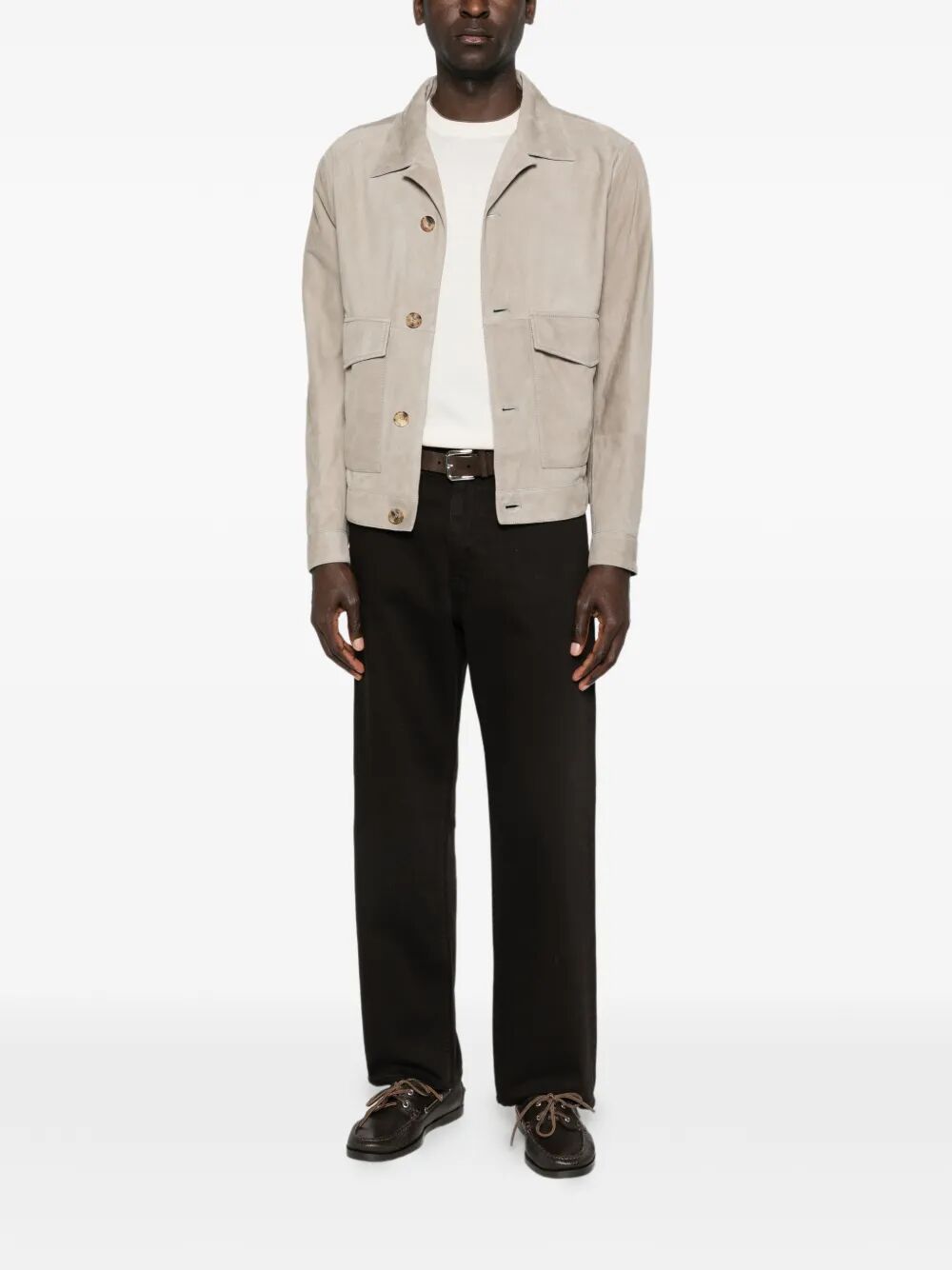 Brunello Cucinelli Men Suede Jacket BRUNELLO CUCINELLI