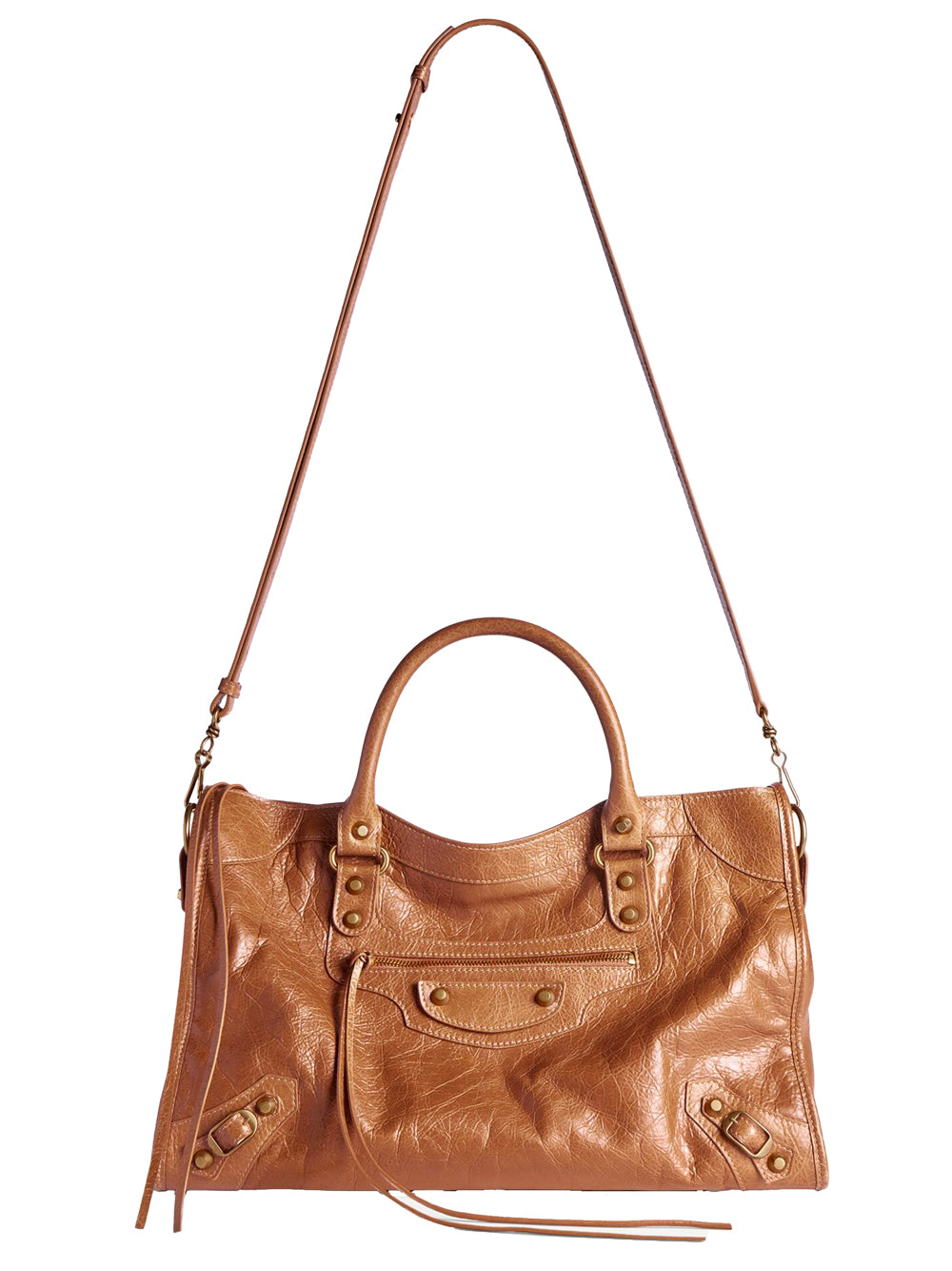 Balenciaga Women Le City Medium Bag In Arena Leather BALENCIAGA