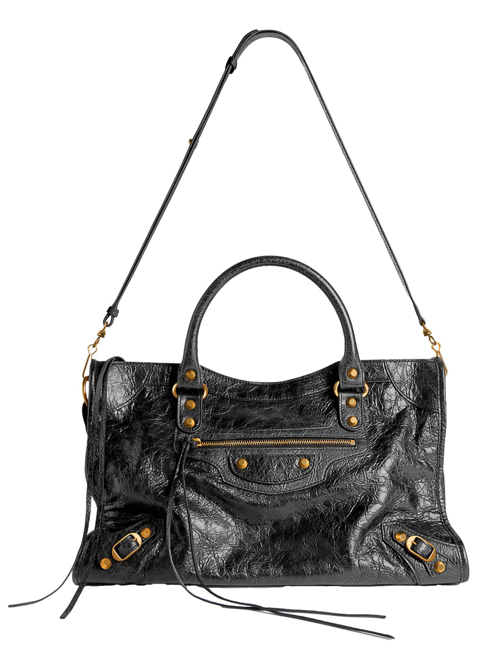 Balenciaga Women Le City Medium Bag In Arena Leather BALENCIAGA