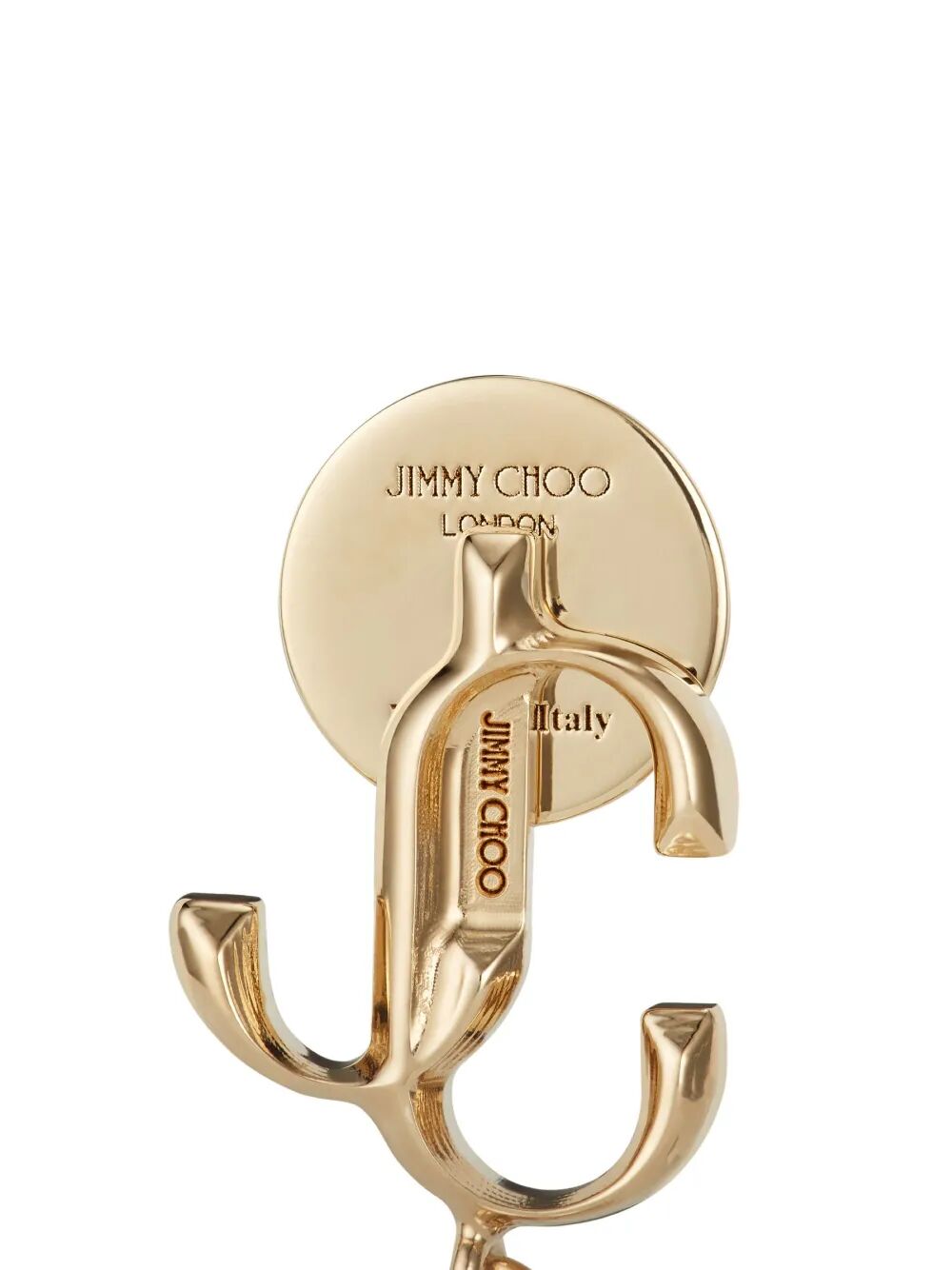 Jimmy Choo Women Gold-Finish Metal Jc Pearl Stud Earrings