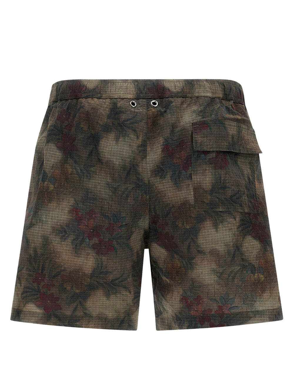 Herno Men Tropical Pattern Ripstop Nylon Swim Shorts HERNO