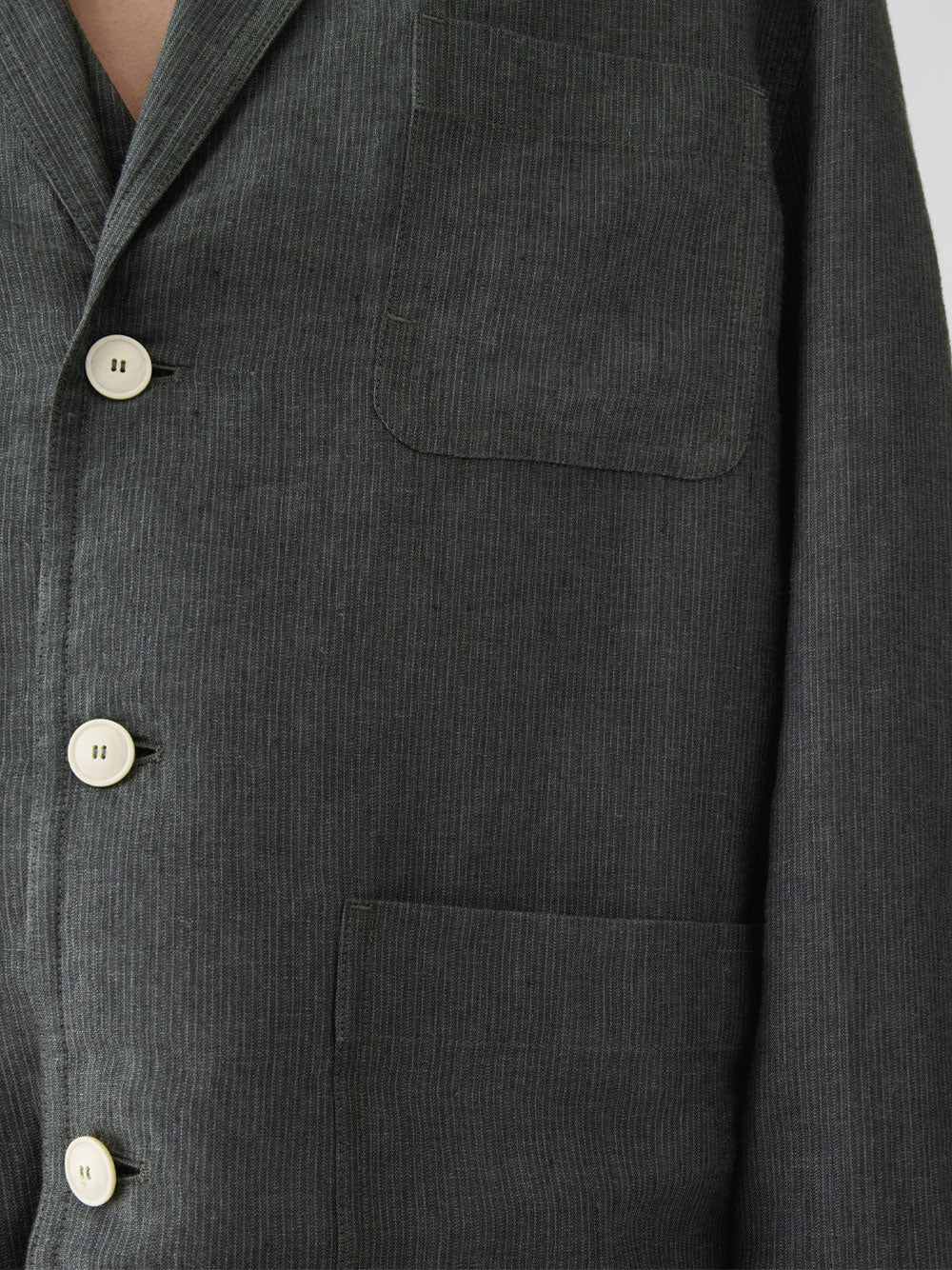 Jacquemus Men La Veste Pastro In Linen JACQUEMUS