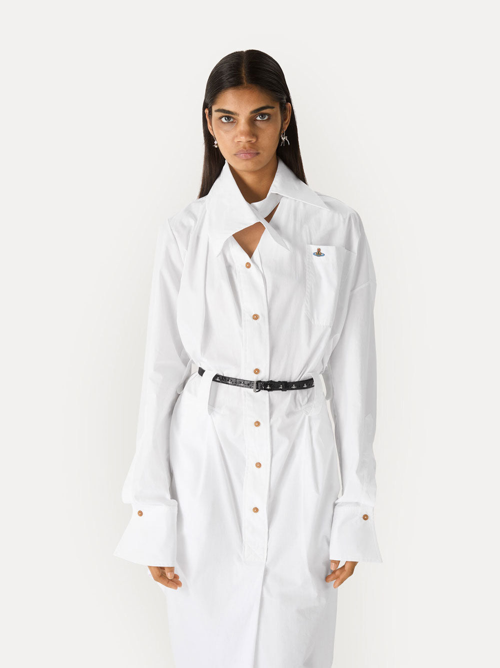 Vivienne Westwood Women Drunken Shirt Dress VIVIENNE WESTWOOD