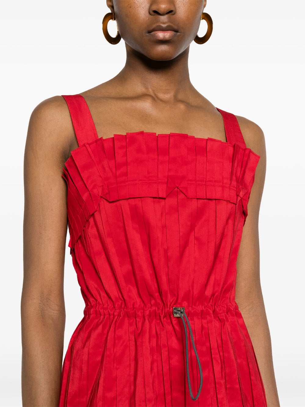 Fendi Women Pleated Mini Dress FENDI