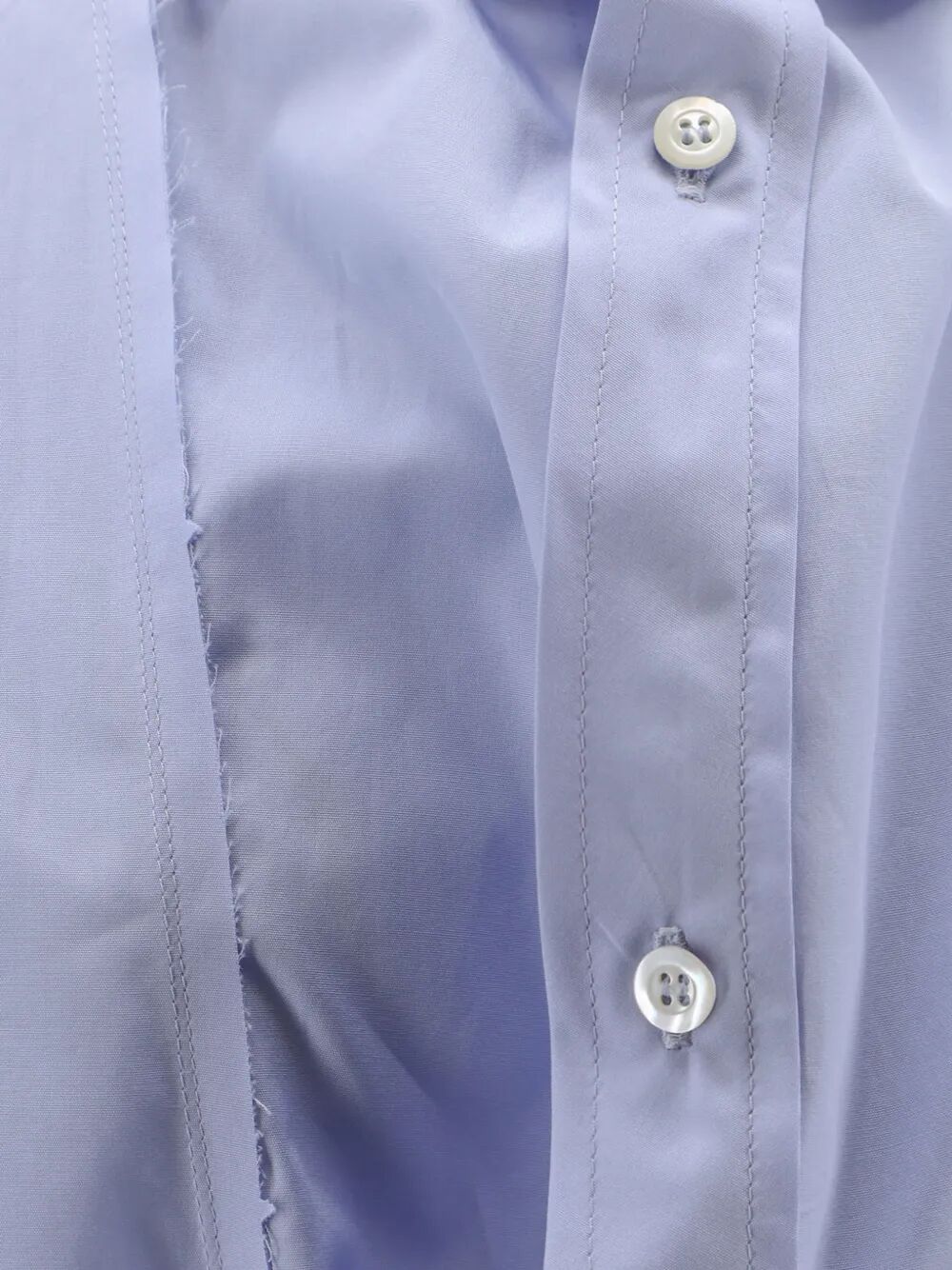 Maison Margiela Women Folded Collar Poplin Shirt MAISON MARGIELA