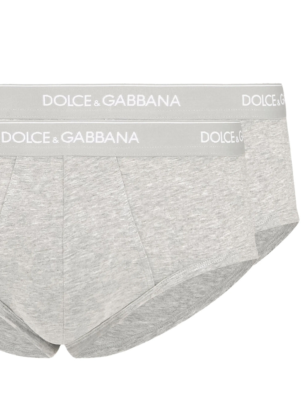 Dolce & Gabbana Men Two-Pack Of Stretch Cotton Brando Briefs DOLCE & GABBANA