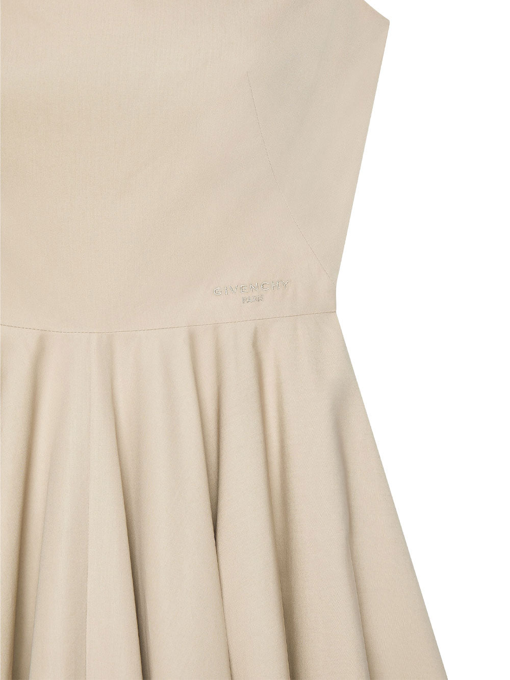 Givenchy Women Sliced Long Dress In Poplin GIVENCHY
