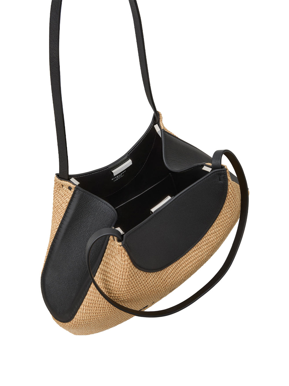 Givenchy Women Small Facet Tote Bag In Raffia GIVENCHY