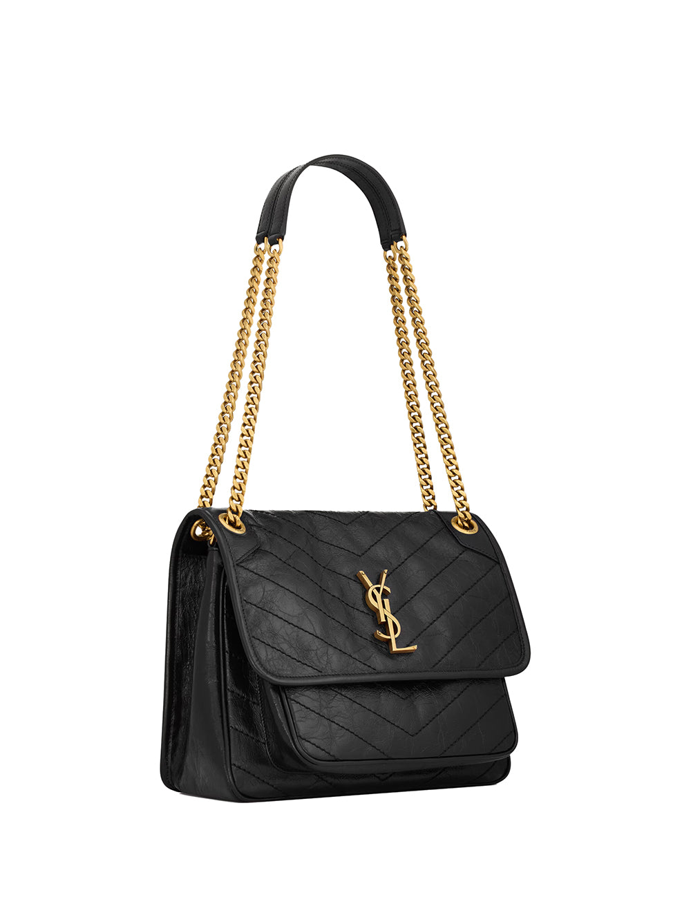 Saint Laurent Women Niki Medium Soft Bag In Vintage Leather SAINT LAURENT