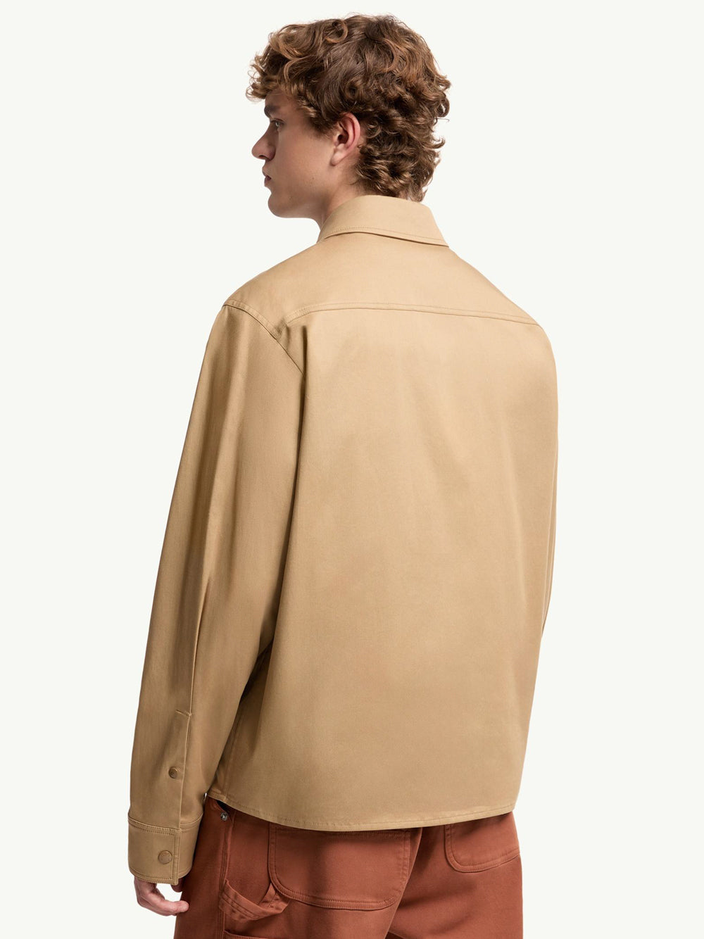 Moncler Men Cotton Blend Gabardine Shirt Jacket MONCLER