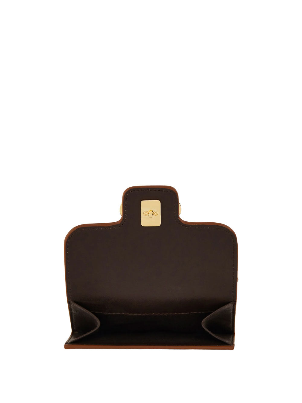 Ferragamo Women Gancini Hammered Leather Compact Wallet FERRAGAMO