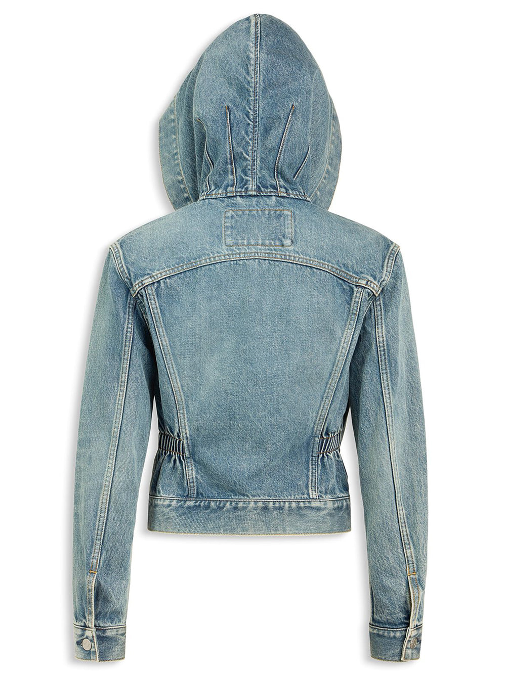 Alaia Women Giacca In Denim Con Cappuccio ALAIA