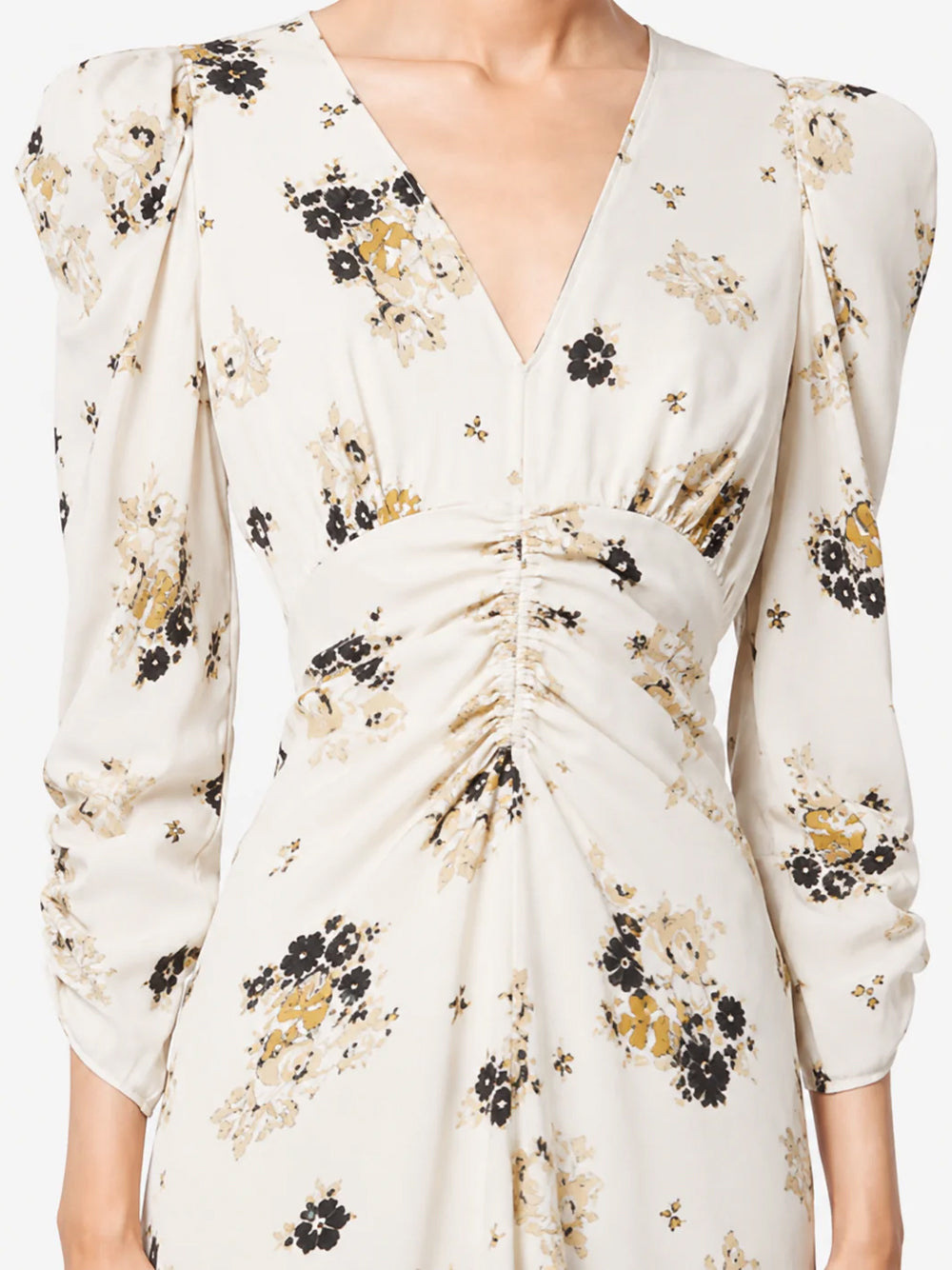 Isabel Marant Women Albini Printed Silk Midi Dress ISABEL MARANT