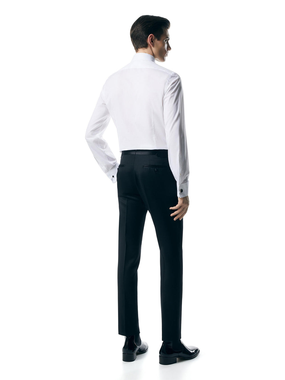 Tom Ford Men Cocktail Voile Slim Fit Evening Shirt TOM FORD