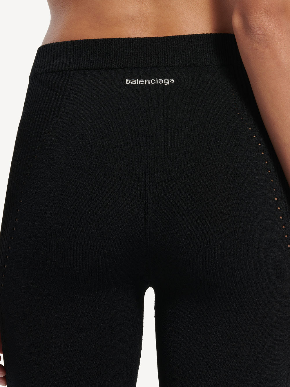 Balenciaga Women Techwear Leggings In Viscose Sporty Knit BALENCIAGA