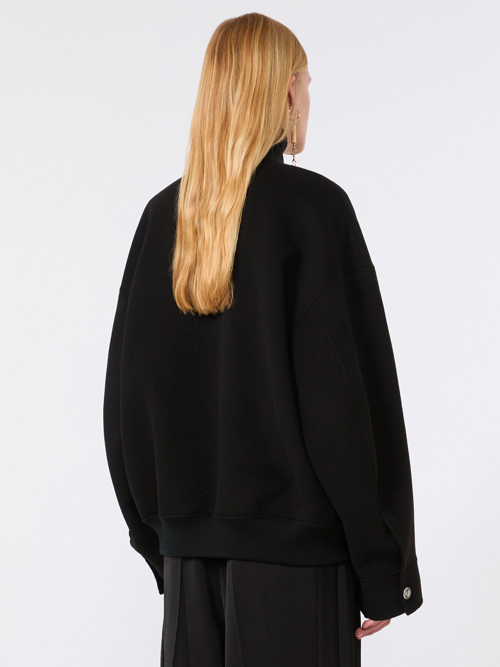 Sportmax Women Bomber In Double Di Pura Lana SPORTMAX