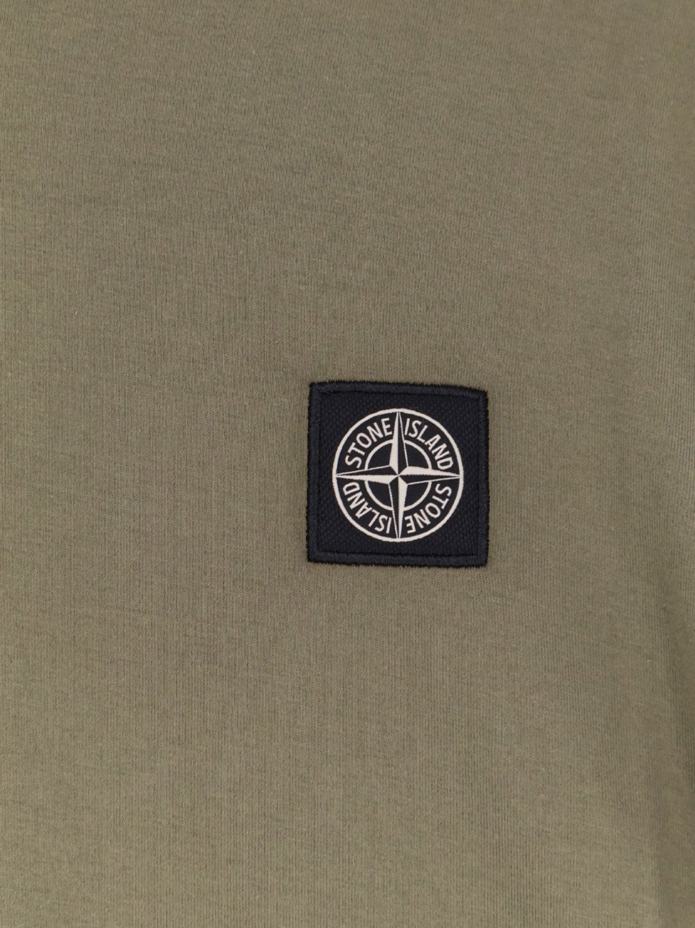 Stone Island Men Slim Fit T-Shirt With Compass Badge STONE ISLAND