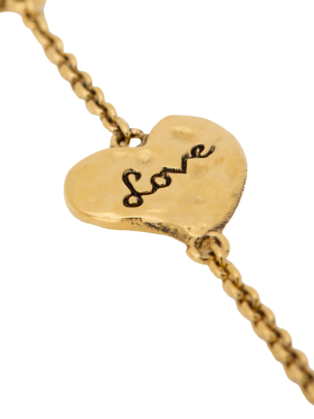 Saint Laurent Women Bracciale Cuore Cassandre In Ottone SAINT LAURENT