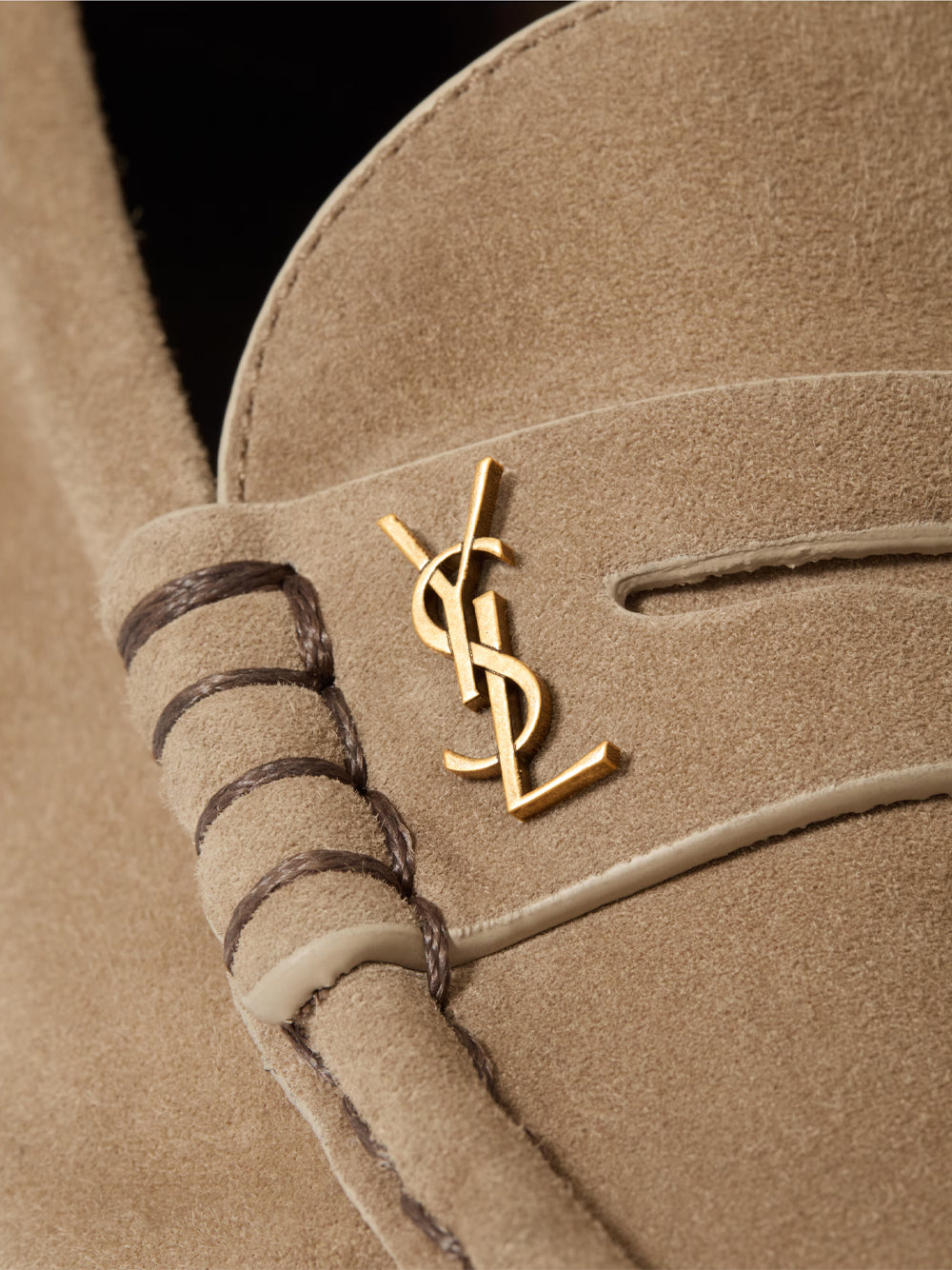 Saint Laurent Women Le Loafer Supple In Suede SAINT LAURENT