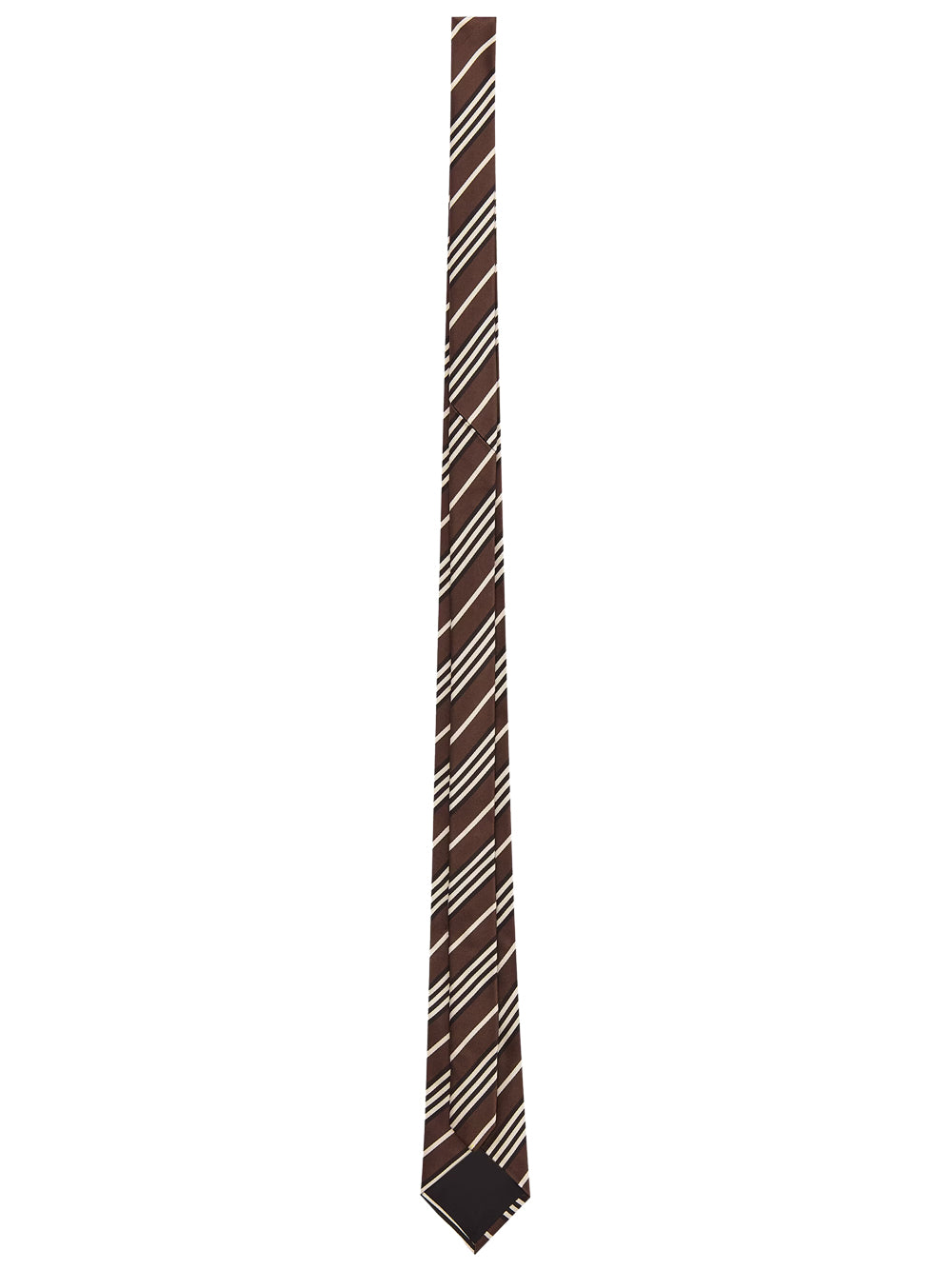 Saint Laurent Men Striped Silk Tie SAINT LAURENT