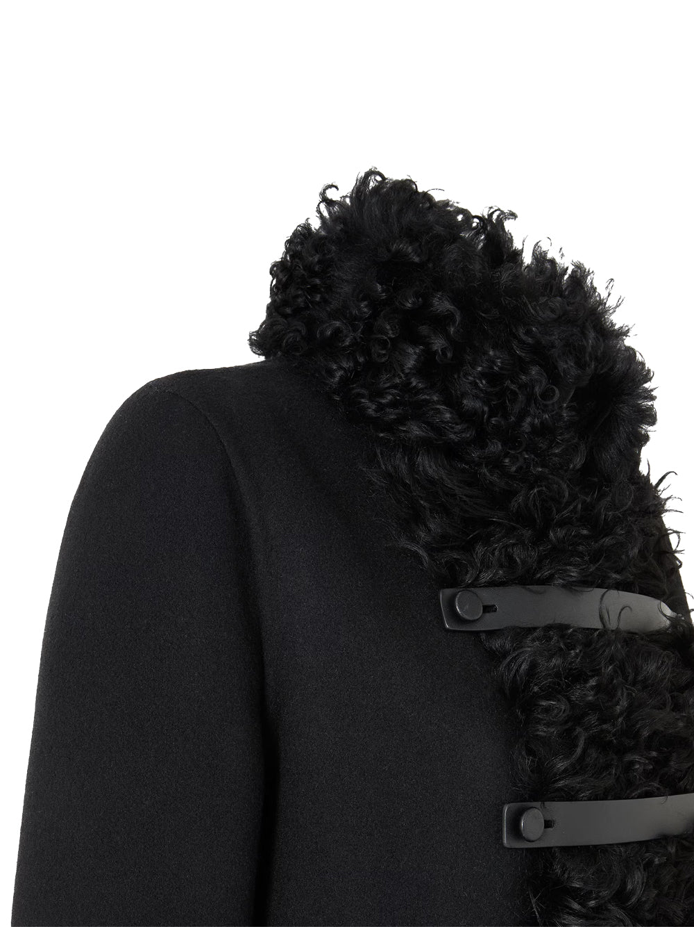 Cappotto In Lana E Montone Women FENDI