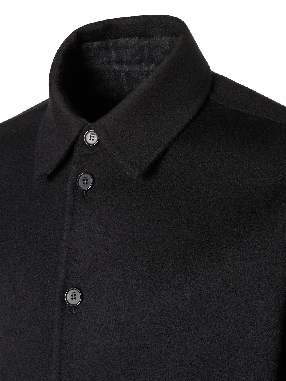 Blouson In Lana Ff Zucca Women FENDI
