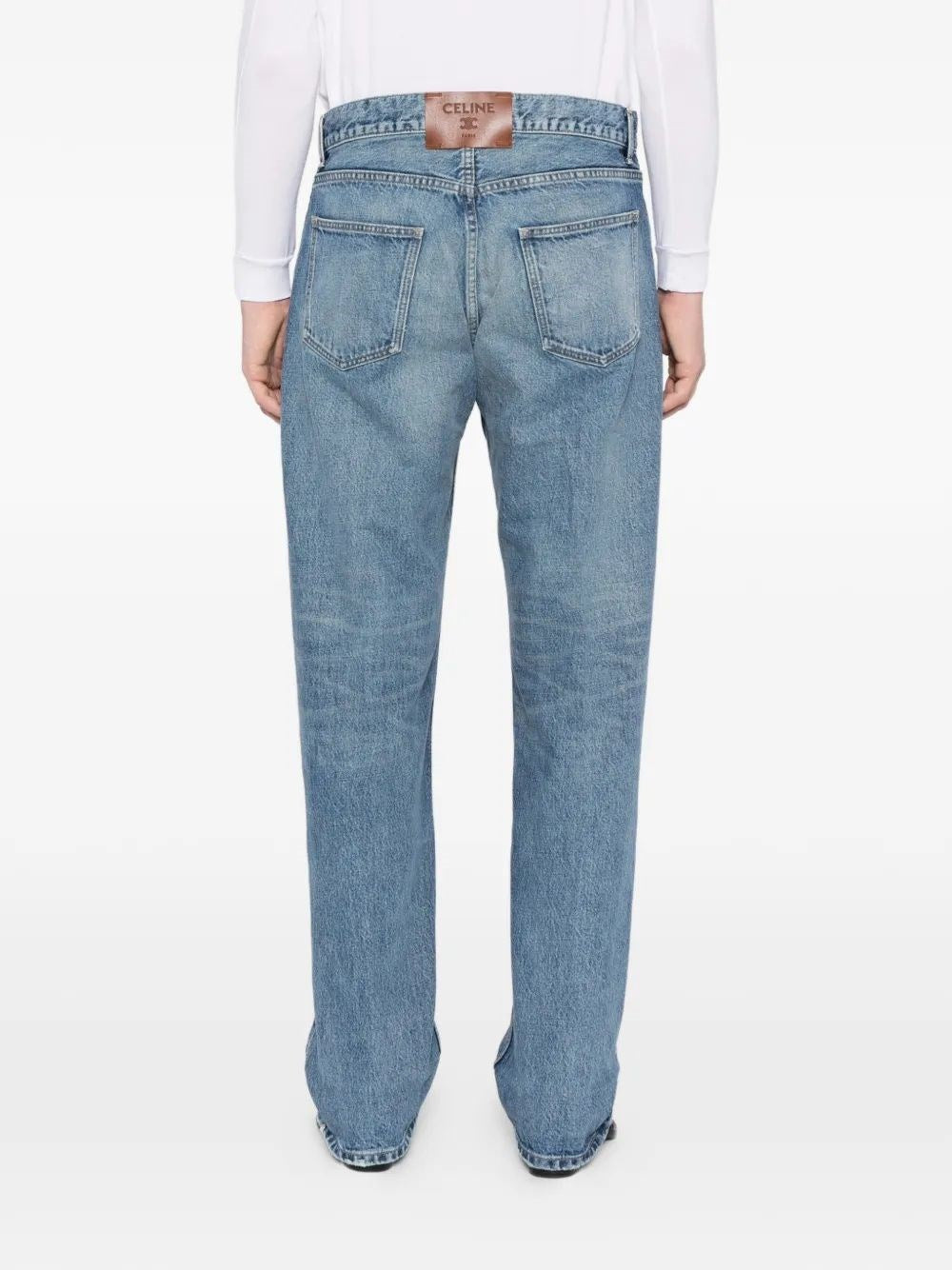 Celine Men 001 Boyfriend Jeans In Cotton Denim CELINE