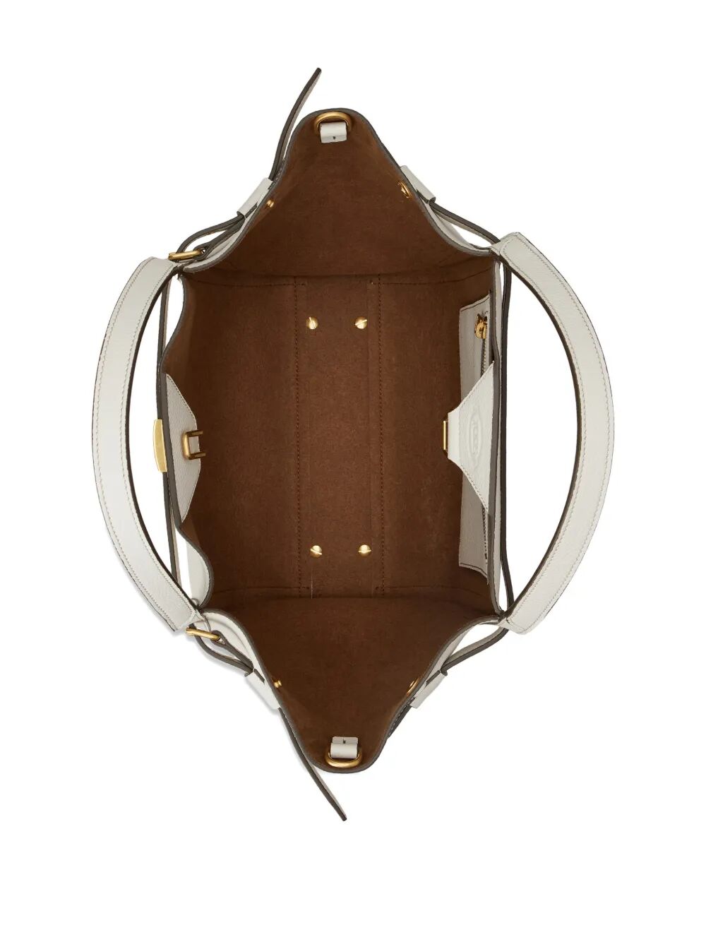 Tod's Women Small Leather Shopping Bag With T Timeless Accessory