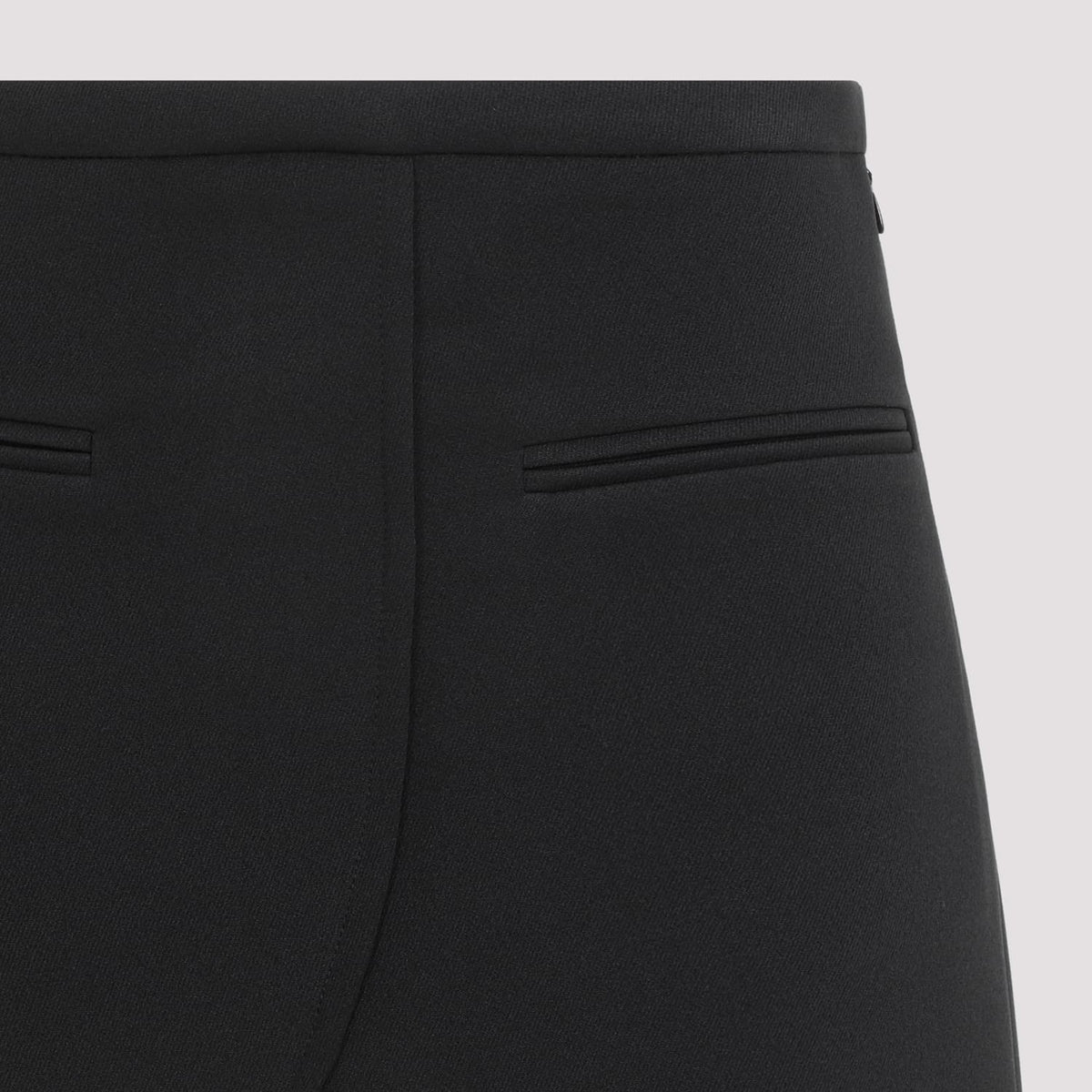 Courreges Ellipse Twill Mini Skirt Women COURREGES