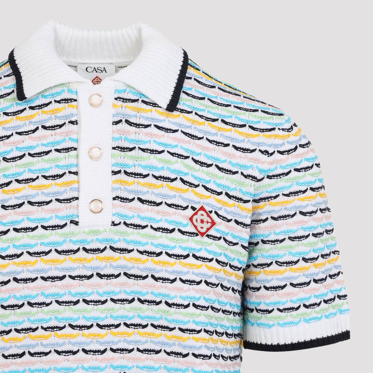 Casablanca Knitted Polo Men CASABLANCA
