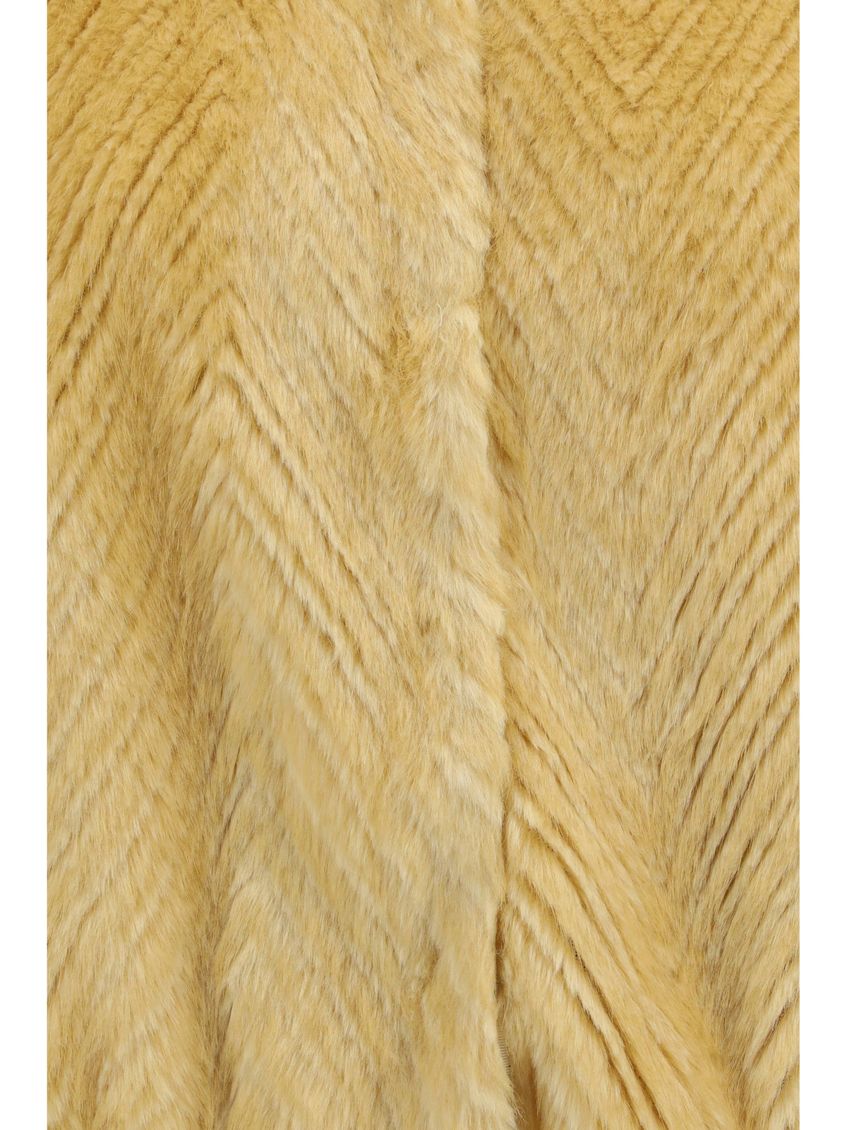 Forte_Forte Women Chevron Faux Fur Bomber Jacket FORTE FORTE