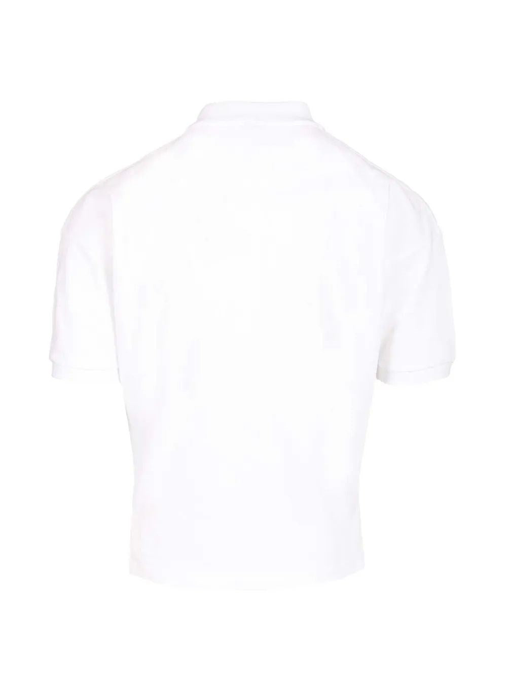 Celine Men White Cotton Polo Shirt CELINE