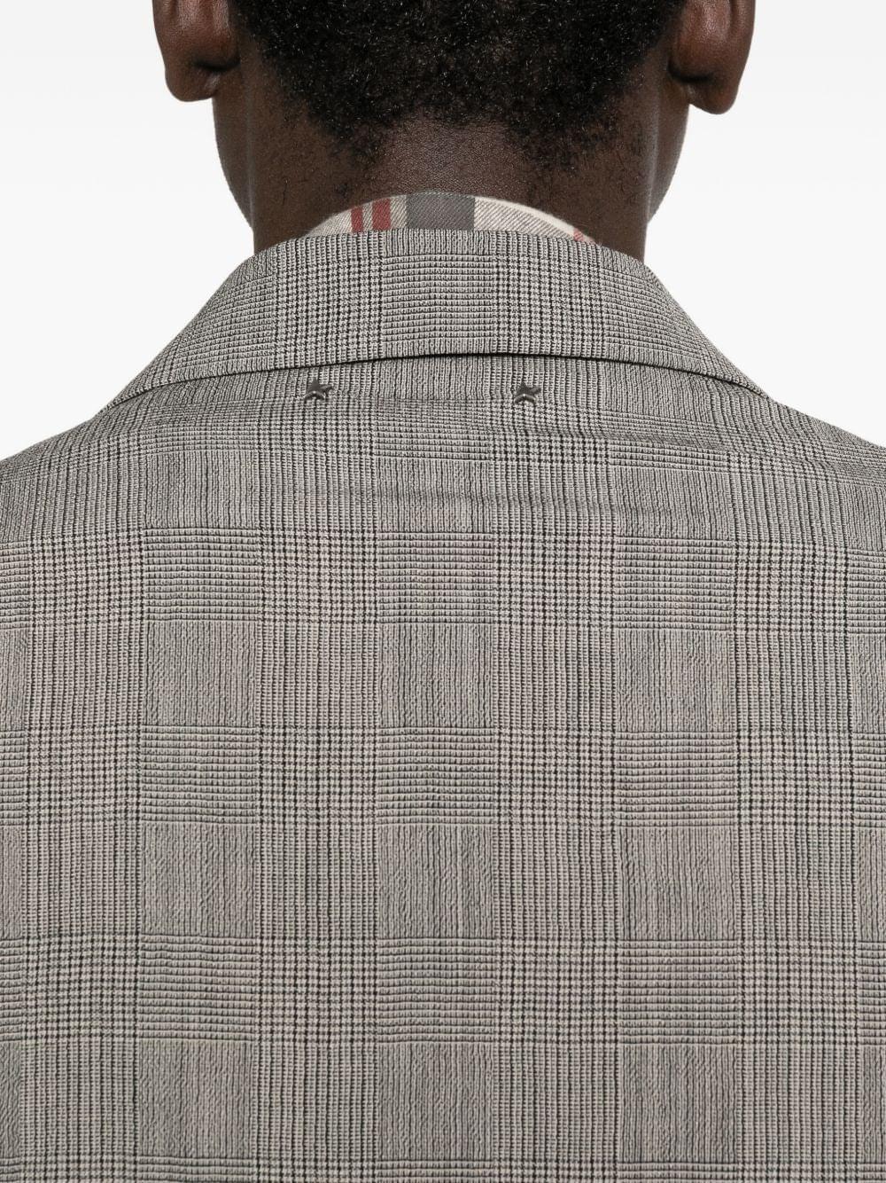 Golden Goose Men Prince Of Wales Wool Jacket GOLDEN GOOSE