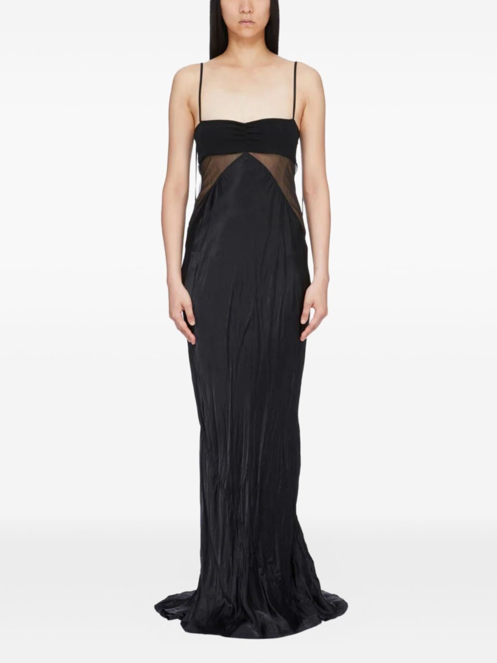Rick Owens Women Combo Long Satin Dress RICK OWENS