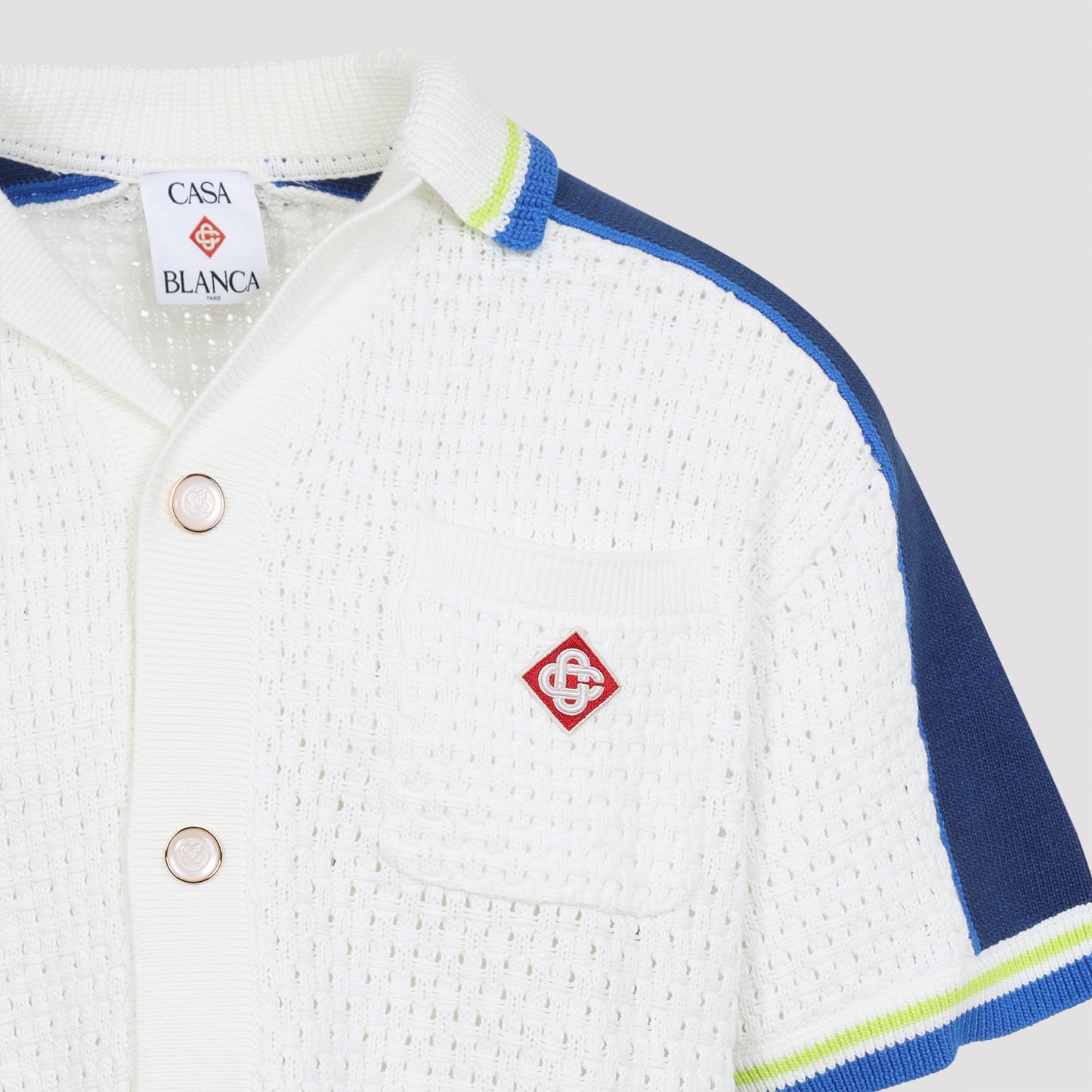 Casablanca Crochet Shirt Men CASABLANCA
