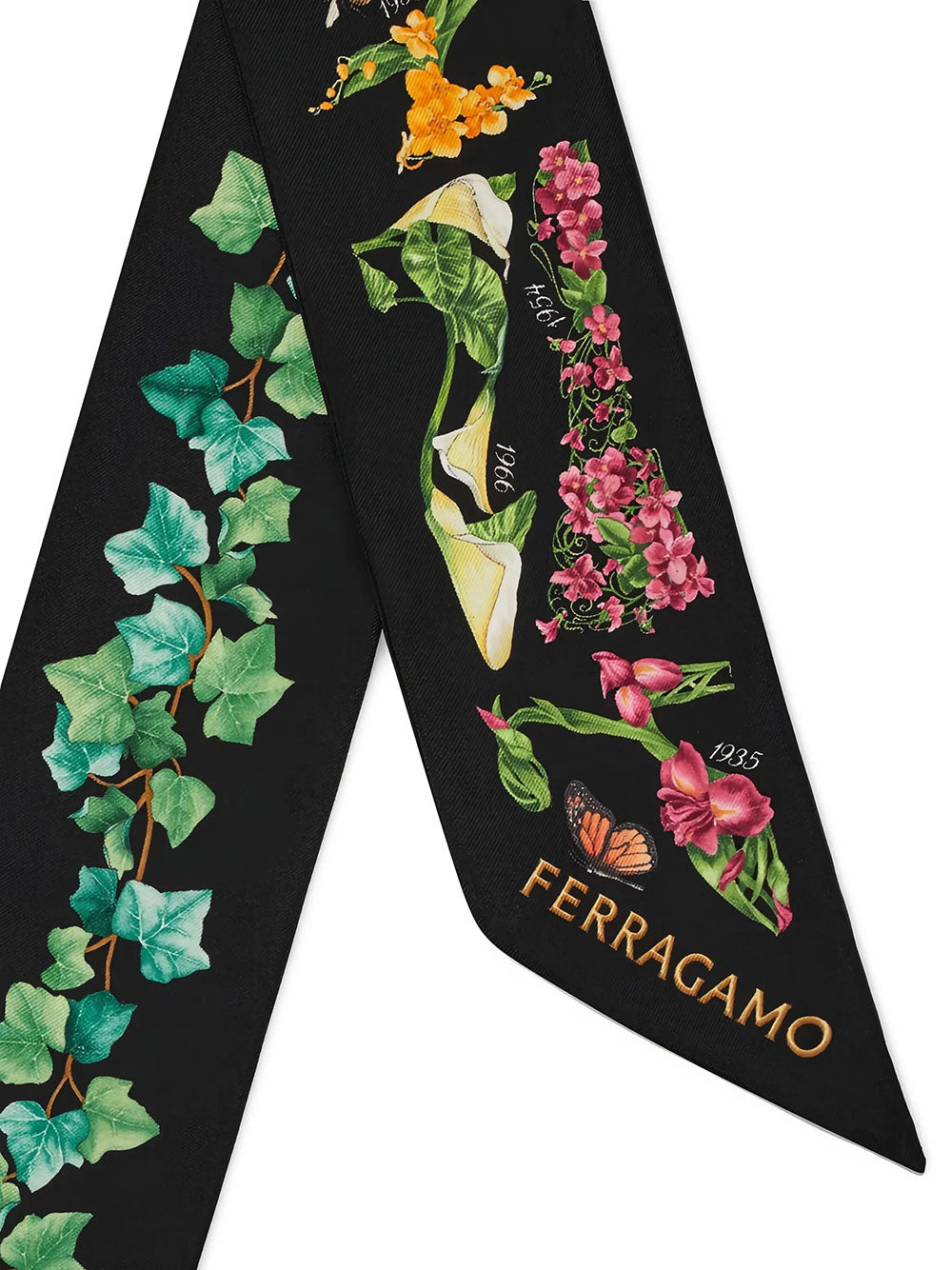 Ferragamo Women Eden Shoes Print Silk Mini Bandeau FERRAGAMO